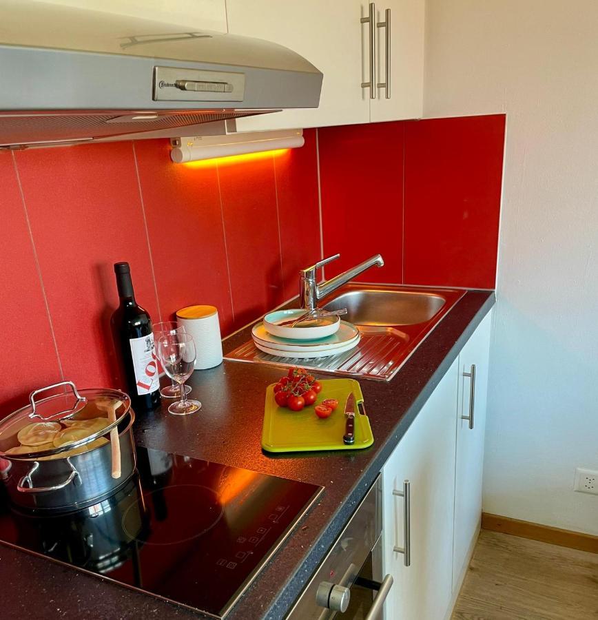 Studio Bahnhof Spiez Apartment Bagian luar foto