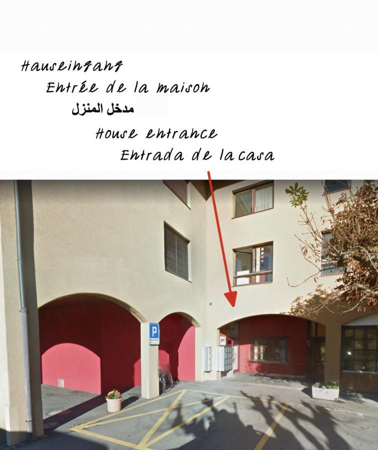 Studio Bahnhof Spiez Apartment Bagian luar foto